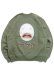 画像1: 【送料無料】WHIMSY SOCKS SHY INTERNET USER CREWNECK OLIVE (1)