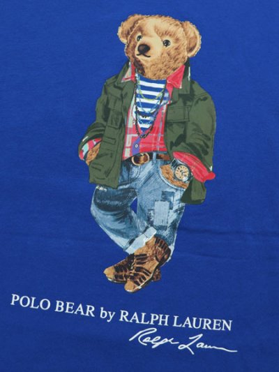 画像3: 【SALE】POLO RALPH LAUREN CLASSIC FIT EXPLORER BEAR L/S TEE