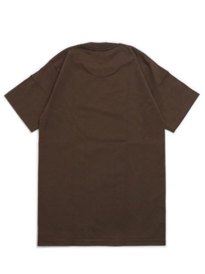 画像2: PRO CLUB HEAVY WEIGHT S/S TEE-BROWN