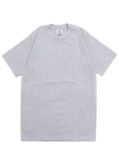 画像1: PRO CLUB HEAVY WEIGHT S/S TEE-GREY
