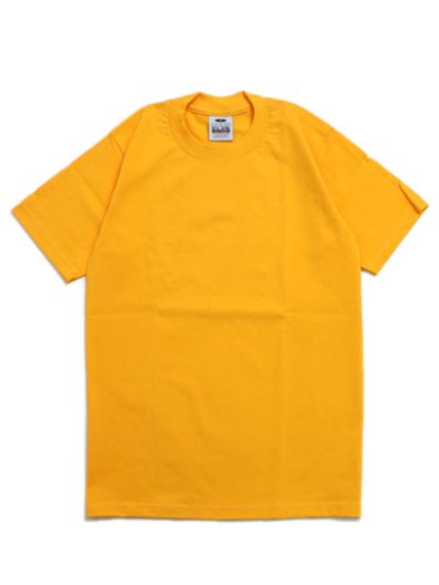 画像1: PRO CLUB HEAVY WEIGHT S/S TEE-GOLD