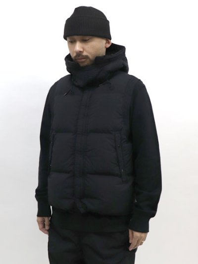画像3: 【送料無料】Ten-c BOREAL DOWN VEST BLACK