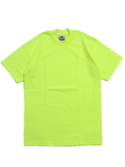 画像1: PRO CLUB HEAVY WEIGHT S/S TEE-SAFETY GREEN