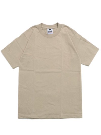 画像1: PRO CLUB HEAVY WEIGHT S/S TEE-BEIGE