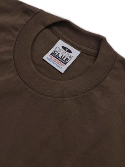 画像3: PRO CLUB HEAVY WEIGHT S/S TEE-BROWN