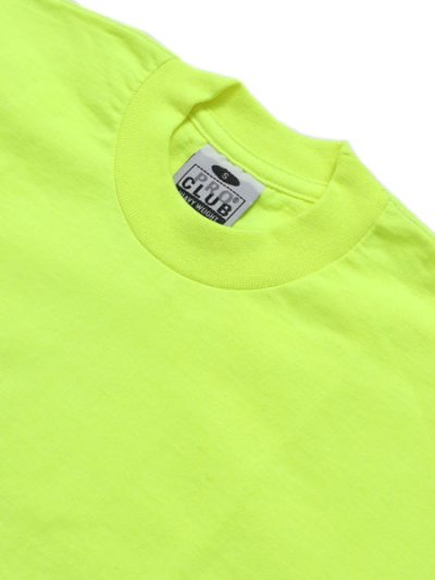 画像3: PRO CLUB HEAVY WEIGHT S/S TEE-SAFETY GREEN