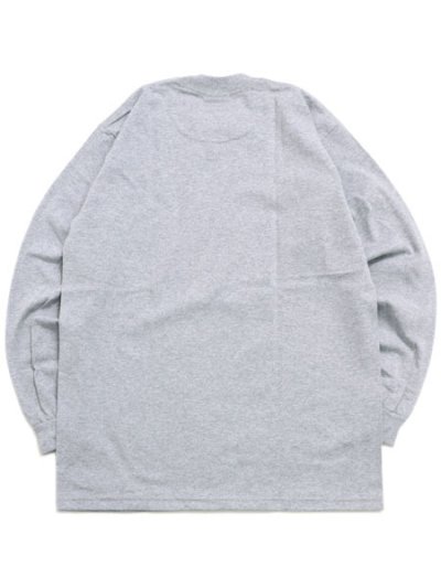 画像2: PRO CLUB HEAVY WEIGHT L/S TEE-GREY