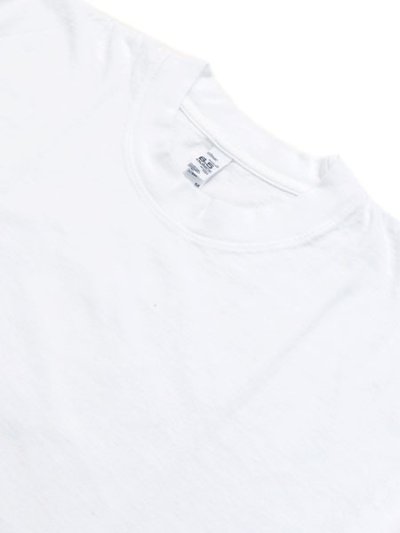 画像3: LOS ANGELES APPAREL 6.5oz GARMENT DYED CREW L/S TEE-WHITE