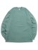 画像1: LOS ANGELES APPAREL 6.5oz GARMENT DYED CREW L/S TEE-ATLC GRN (1)