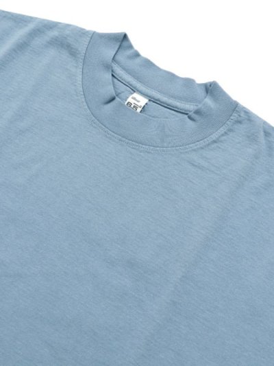 画像3: LOS ANGELES APPAREL 6.5oz GARMENT DYED CREW TEE-CLEAR BLUE