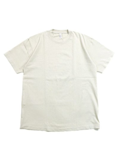 画像1: LOS ANGELES APPAREL 6.5oz GARMENT DYED CREW TEE-CEMENT