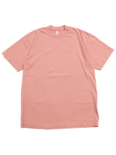 画像1: LOS ANGELES APPAREL 6.5oz GARMENT DYED CREW TEE-CORAL