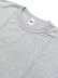 画像3: LOS ANGELES APPAREL 8oz MOCK TWIST CREW NECK TEE-GRY HEATHER (3)