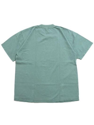 画像2: LOS ANGELES APPAREL 6.5oz GARMENT DYED CREW TEE-ATLANTIC GRN