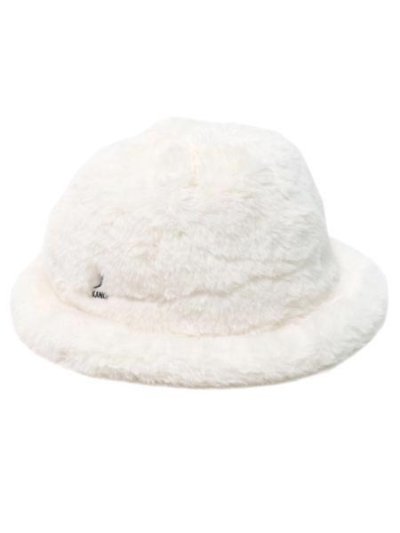 画像1: 【SALE】KANGOL FAUX FUR CASUAL-CREAM