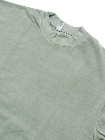 画像3: LOS ANGELES APPAREL 6.5oz GARMENT DYED CREW TEE-DARK SILVER