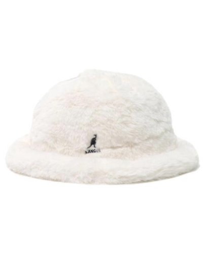 画像2: 【SALE】KANGOL FAUX FUR CASUAL-CREAM
