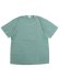 画像1: LOS ANGELES APPAREL 6.5oz GARMENT DYED CREW TEE-ATLANTIC GRN (1)