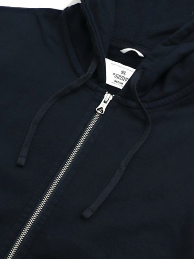 画像3: 【送料無料】REIGNING CHAMP MIDWEIGHT TERRY STANDARD ZIP HOODIE NAVY