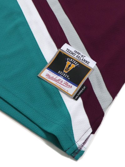 画像4: 【送料無料】MITCHELL & NESS NHL DARK JERSEY DUCKS 1996 TEEMU SELANNE