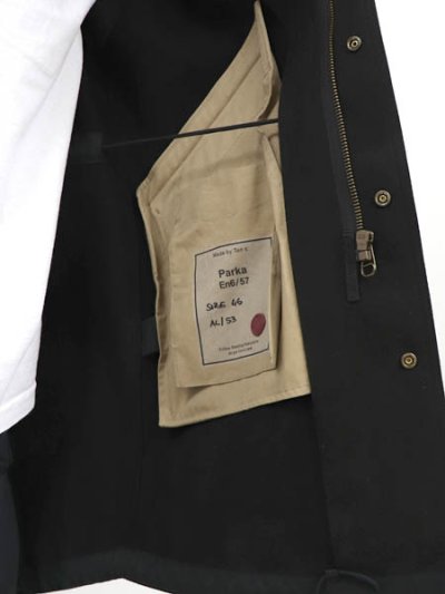 画像9: 【送料無料】Ten-c NYLON SUEDE PARKA 24CTCUK04202007035 BLK