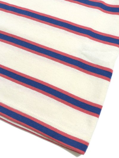 画像4: 【KIDS】CHAMPION KIDS BORDER L/S TEE-PALE WHITE