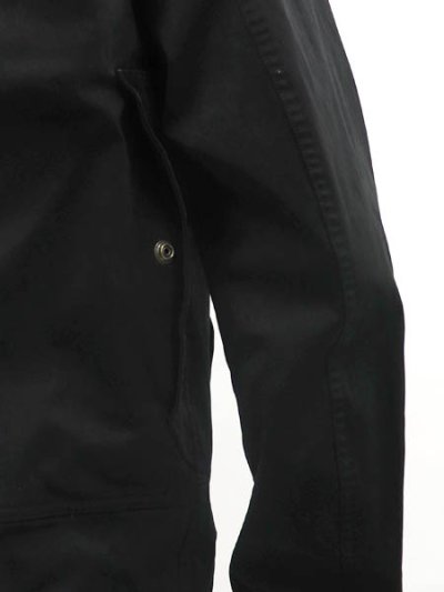 画像6: 【送料無料】Ten-c 13CTCUC04032 ANORAK OJJ GARMENT DYED MICRO FIBRE BLACK