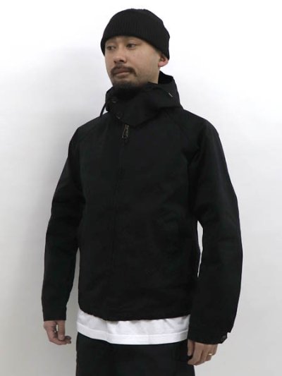画像3: 【送料無料】Ten-c 13CTCUC04032 ANORAK OJJ GARMENT DYED MICRO FIBRE BLACK