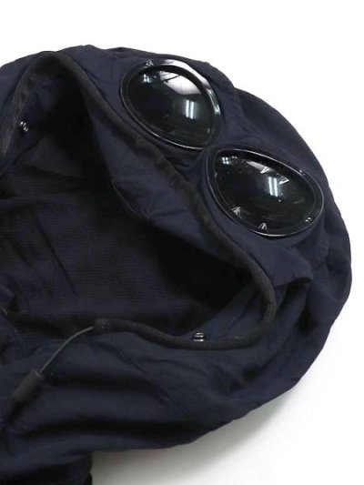 画像3: 【送料無料】C.P.COMPANY FLATT NYLON GOGGLE JACKET TOTAL ECLIPSE
