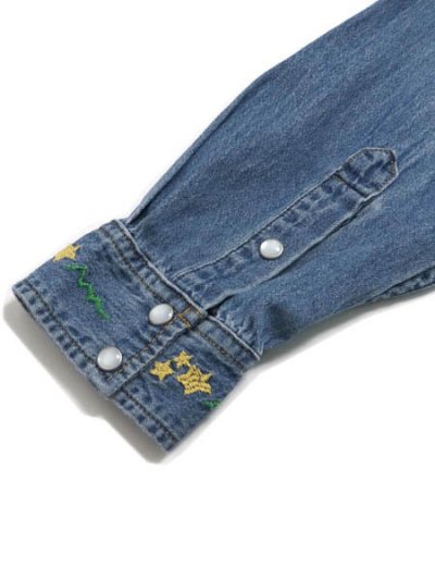 画像5: 【SALE】【送料無料】MANASTASH WESTERN EMB. SHIRT USED