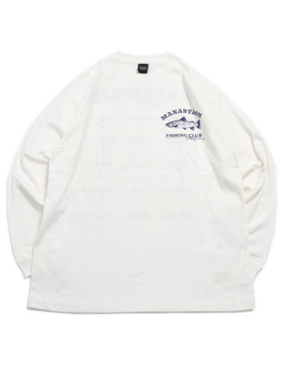 画像2: MANASTASH CiTee L/S TEE LURE WHITE