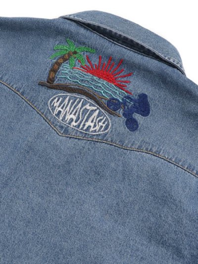 画像6: 【SALE】【送料無料】MANASTASH WESTERN EMB. SHIRT USED