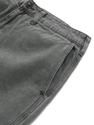 画像3: 【SALE】【送料無料】MANASTASH HEMP WASHED BAGGY PANTS BLACK