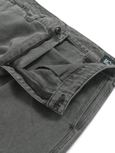 画像4: 【SALE】【送料無料】MANASTASH HEMP WASHED BAGGY PANTS BLACK