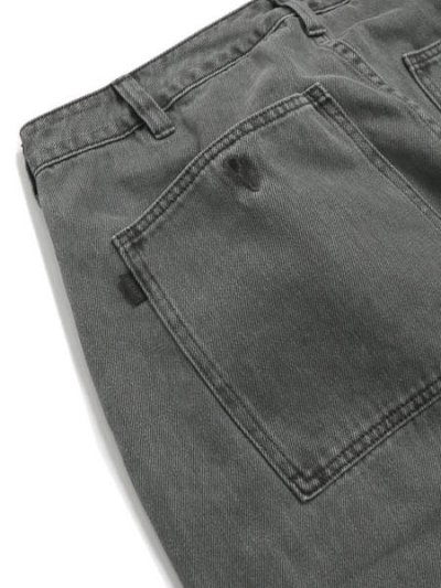 画像5: 【SALE】【送料無料】MANASTASH HEMP WASHED BAGGY PANTS BLACK