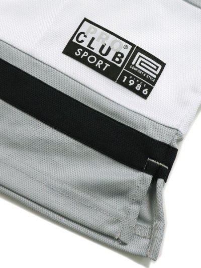 画像4: 【送料無料】PRO CLUB HEAVYWEIGHT HOCKEY JERSEY SILVER