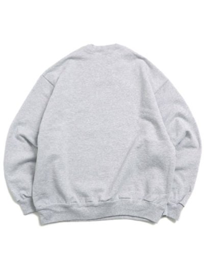 画像2: 【送料無料】MARKET SMILEY BIG APPLE CREWNECK ASH HEATHER