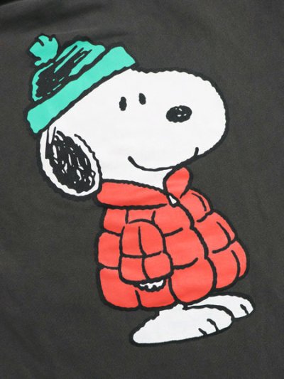 画像4: 【SALE】【送料無料】MARKET PEANUTS PUFFER HOODIE WASHED BLACK