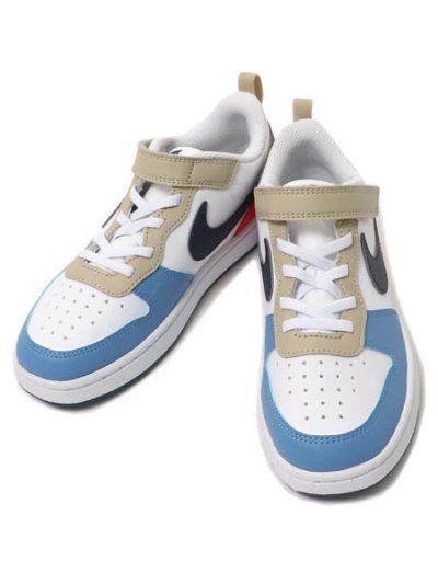 画像5: 【KIDS】NIKE COURT BOROUGH LOW RECRAFT PS WH/L.CRIMSO