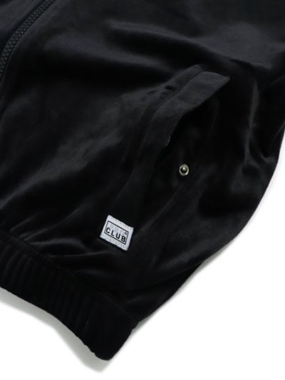 画像4: 【KIDS】PRO CLUB KIDS VELOUR TRACK JACKET BLACK