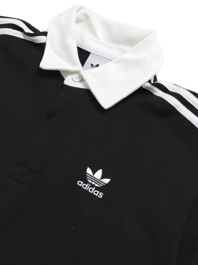 画像3: 【SALE】ADIDAS RUGBY POLO-BLACK