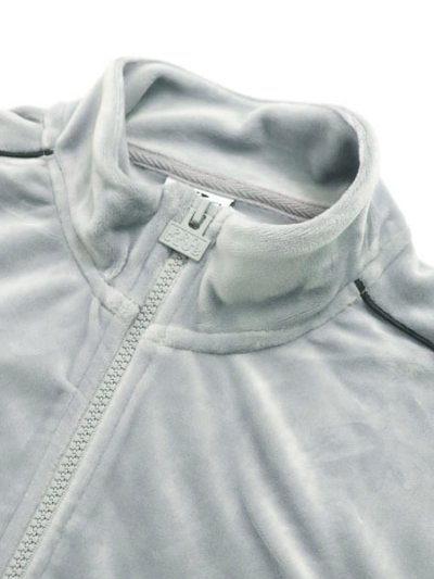 画像3: 【KIDS】PRO CLUB KIDS VELOUR TRACK JACKET SILVER