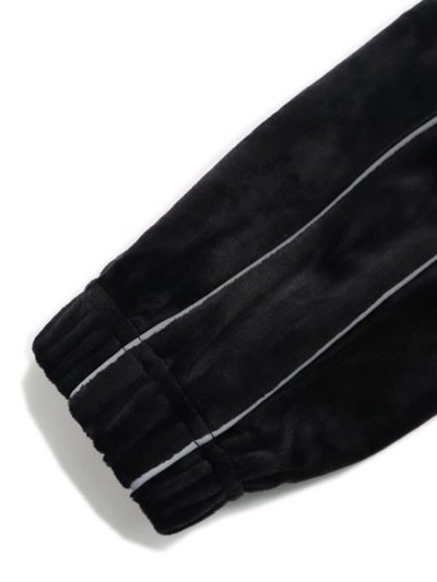 画像6: 【KIDS】PRO CLUB KIDS VELOUR TRACK JACKET BLACK