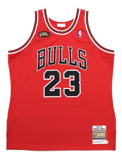 画像1: 【送料無料】MITCHELL & NESS AUTHENTIC JERSEY BULLS 97-98 #23 JORDAN