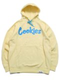 【送料無料】COOKIES CLOTHING ORIGINAL MINT FLEECE HOODIE YELLOW/BLUE