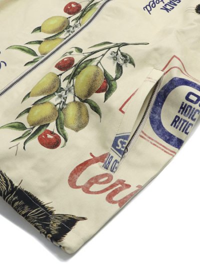 画像4: 【SALE】【送料無料】COOKIES CLOTHING CUBAN ALL OVER PRINT COACHES JACKET CRM