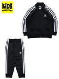 【KIDS】ADIDAS KIDS SST TRACK SUIT-BLACK