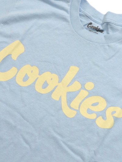 画像3: COOKIES CLOTHING ORIGINAL LOGO TEE SKY BLUE/CREAM