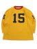 画像1: CHAMPION 3/4 SLEEVE FOOTBALL TEE-YELLOW (1)