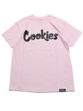 COOKIES CLOTHING ORIGINAL LOGO TEE PINK/BLACK